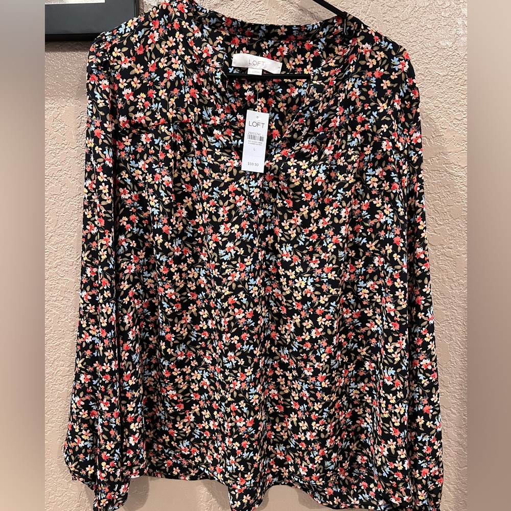 Loft Floral Top
